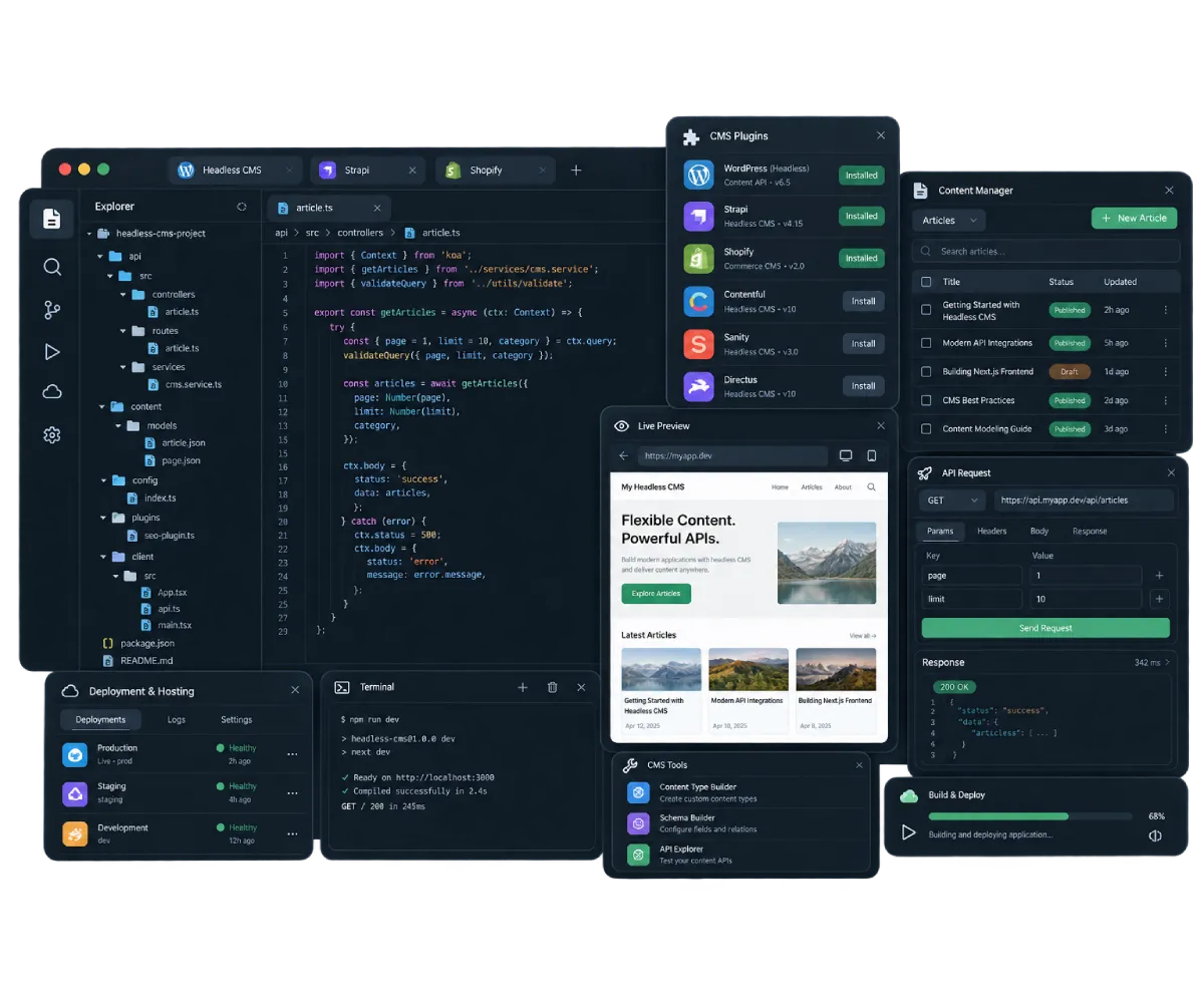 Headless CMS Solutions
